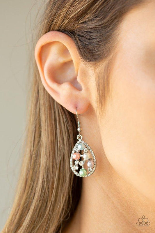 Paparazzi Earring ~ Fabulously Wealthy - Multi