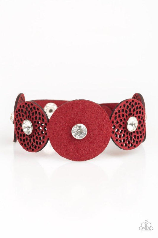 Pulsera Paparazzi ~ Poppin Popstar - Rojo