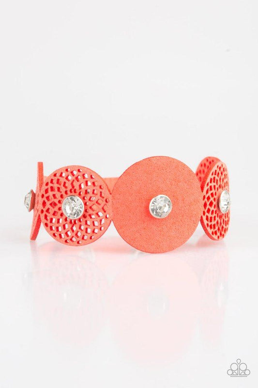 Pulsera Paparazzi ~ Poppin Popstar - Naranja