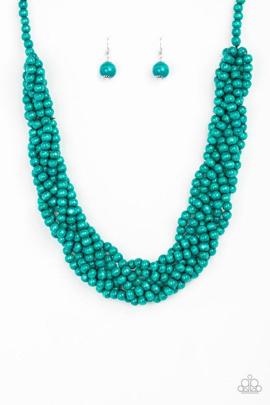 Collar Paparazzi ~ Tahiti Tropic - Azul