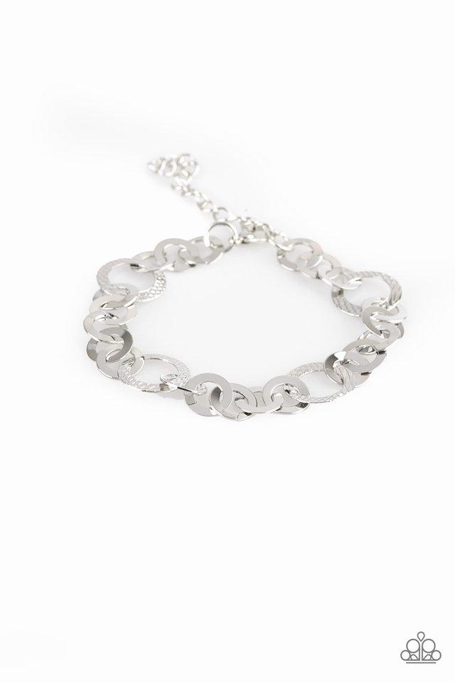 Paparazzi Bracelet ~ Modern Movement - Silver