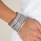 A Wait-and-SEQUIN Attitude - Silver - Paparazzi Bracelet Image