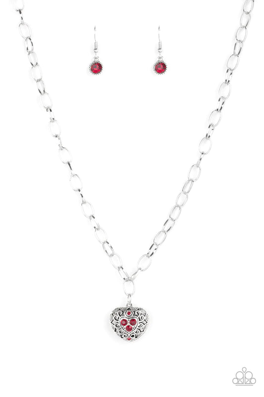 Collar Paparazzi ~ No Love Lost - Rojo