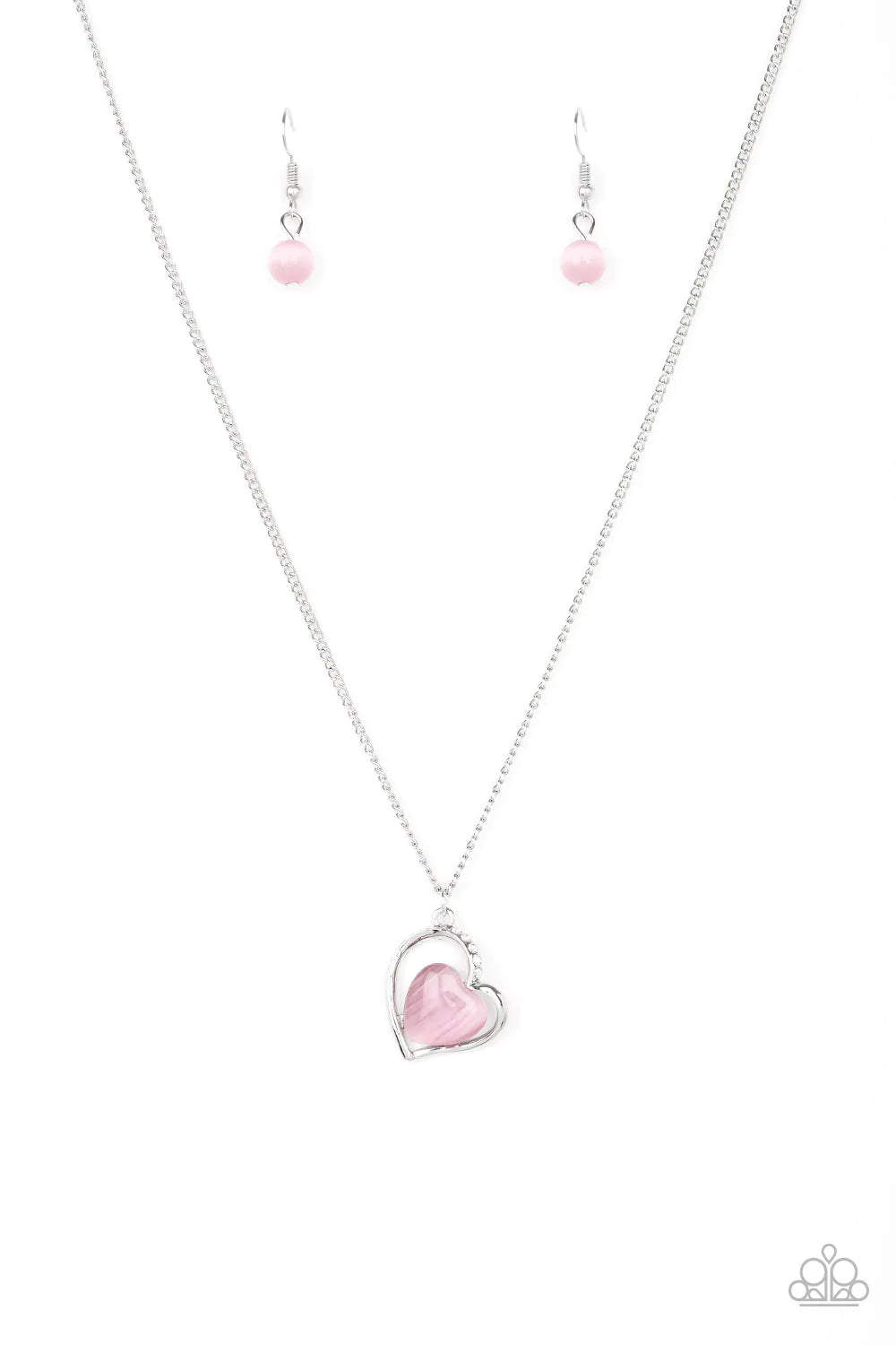 Paparazzi Necklace ~ Love of My Life - Pink