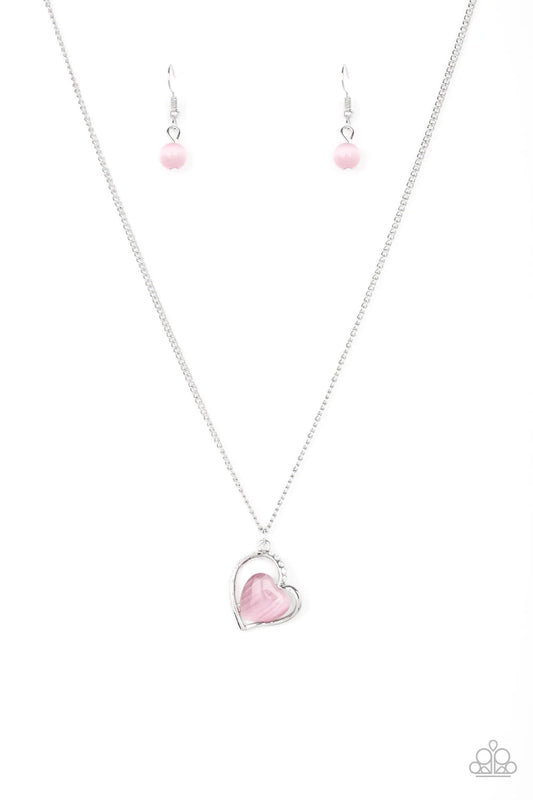 Paparazzi Necklace ~ Love of My Life - Pink