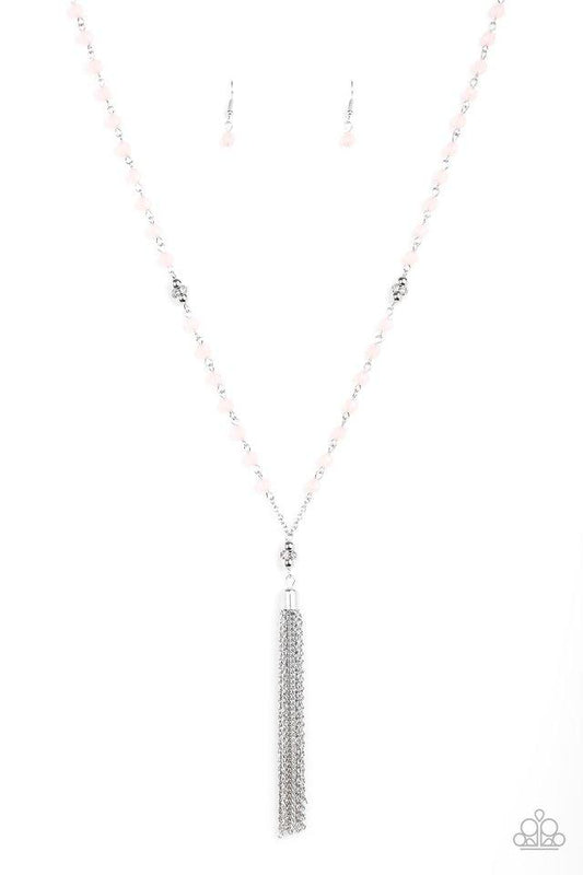 Paparazzi Necklace ~ Tassel Takeover - Pink