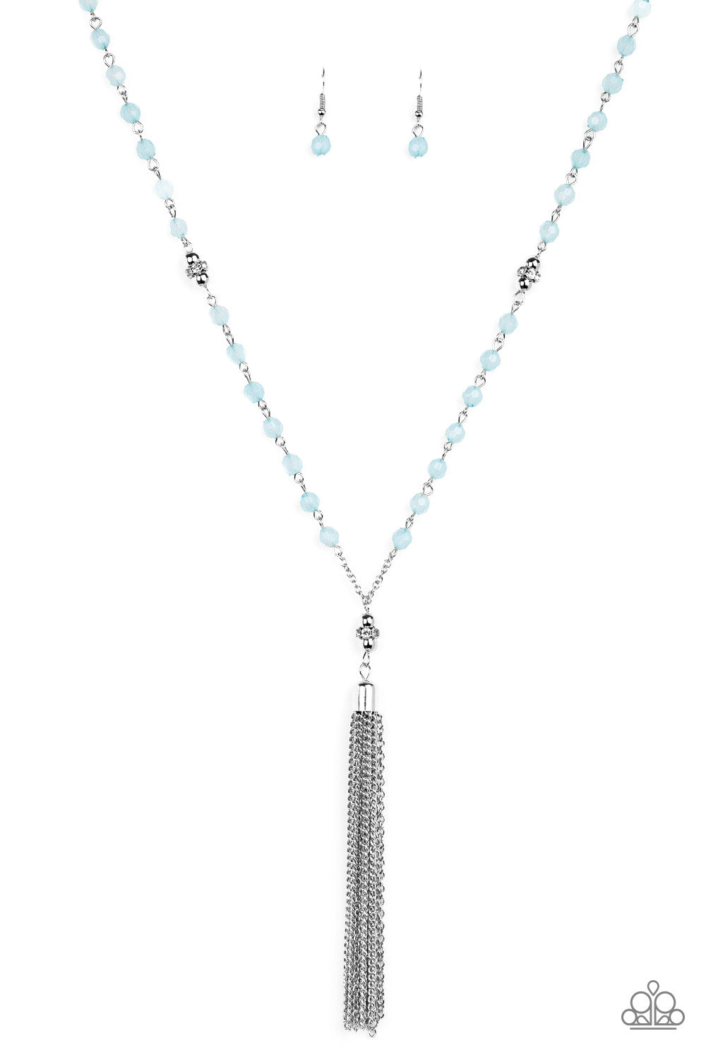 Paparazzi Necklace ~ Tassel Takeover - Blue