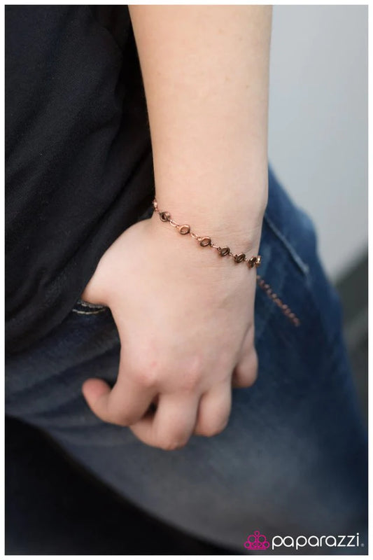 Paparazzi Bracelet ~ Time Of Your Life - Copper