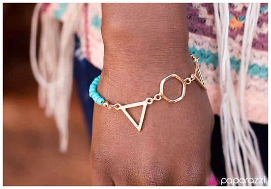 Paparazzi Bracelet ~ Status Symbol - Blue