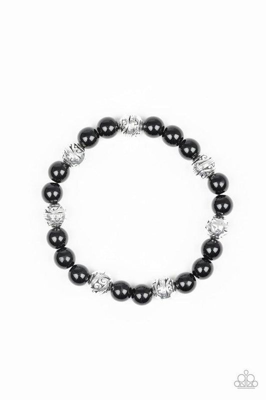 Paparazzi Bracelet ~ Poised For Perfection - Black