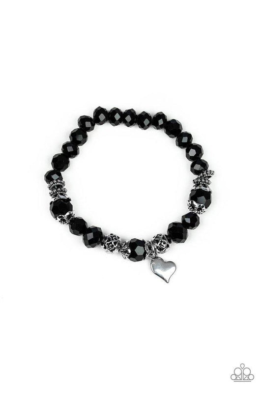 Pulsera Paparazzi ~ Right On The Romance - Negro