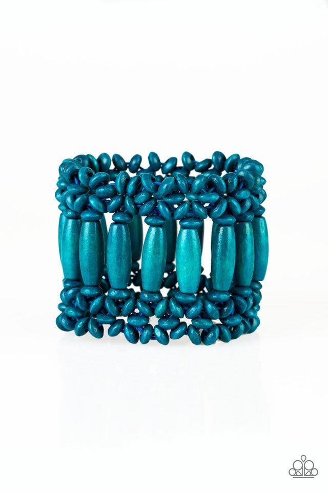 Paparazzi Bracelet ~ Barbados Beach Club - Blue