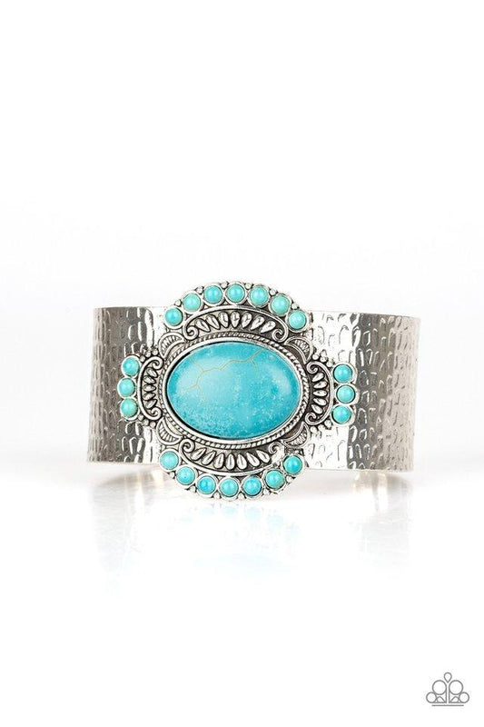Paparazzi Bracelet ~ Canyon Crafted - Blue