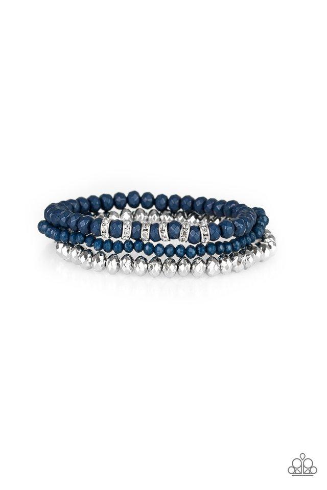 Pulsera Paparazzi ~ Ídolo ideal - Azul