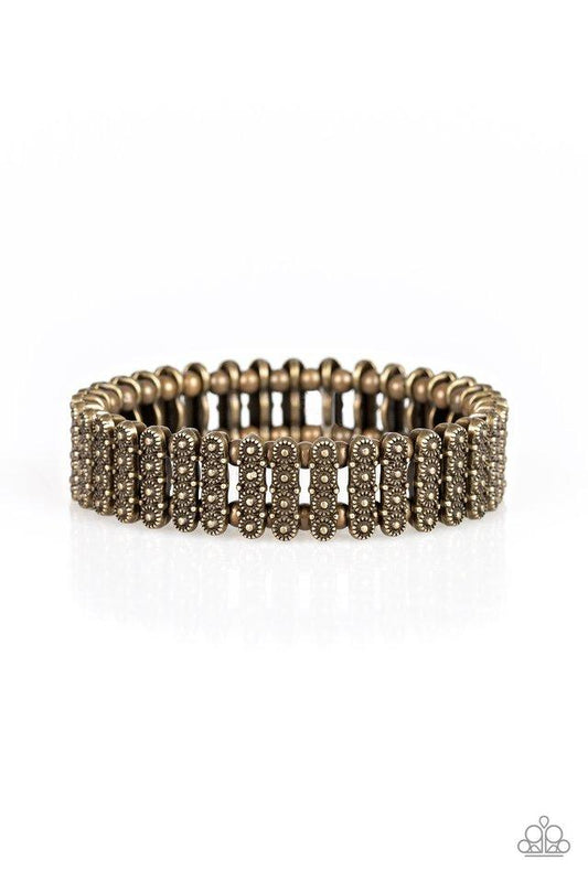 Paparazzi Bracelet ~ Rise With The Sun - Brass