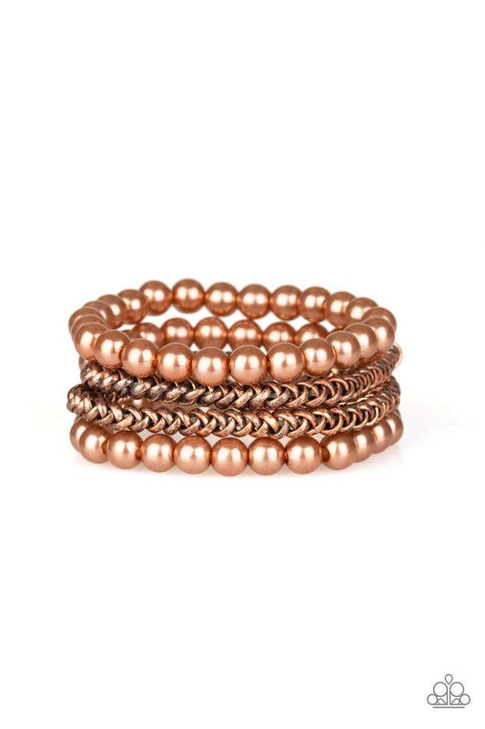 Paparazzi Bracelet ~ Industrial Incognito - Copper