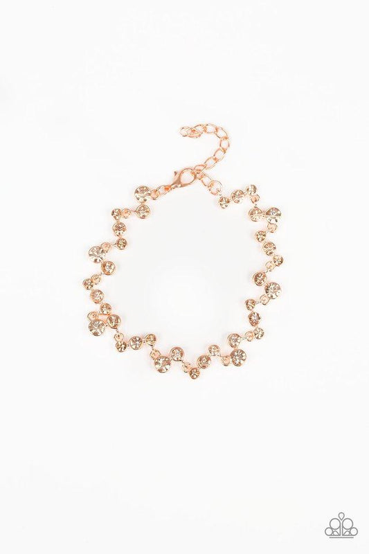 Paparazzi Bracelet ~ Starlit Stunner - Copper