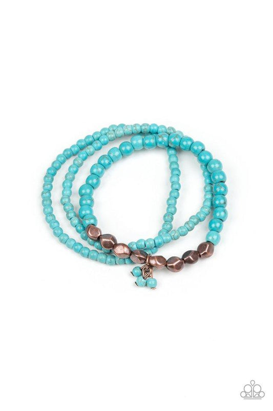 Pulsera Paparazzi ~ Tour de Tranquility - Cobre