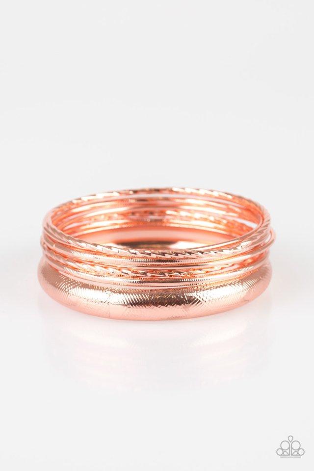 Paparazzi Bracelet ~ The Customer Is Always BRIGHT - Copper