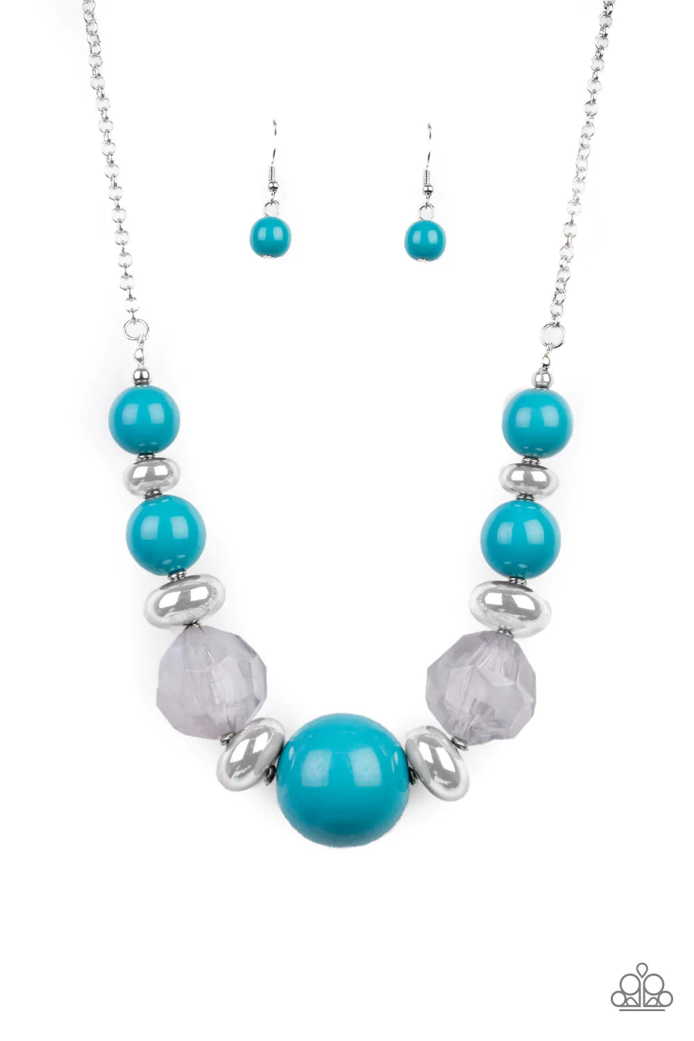 Paparazzi Necklace ~ Daytime Drama - Blue