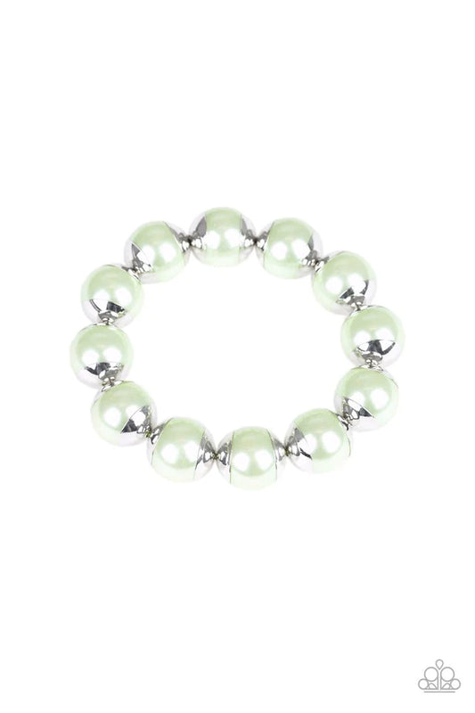 Paparazzi Bracelet ~ One Woman Show-STOPPER - Green