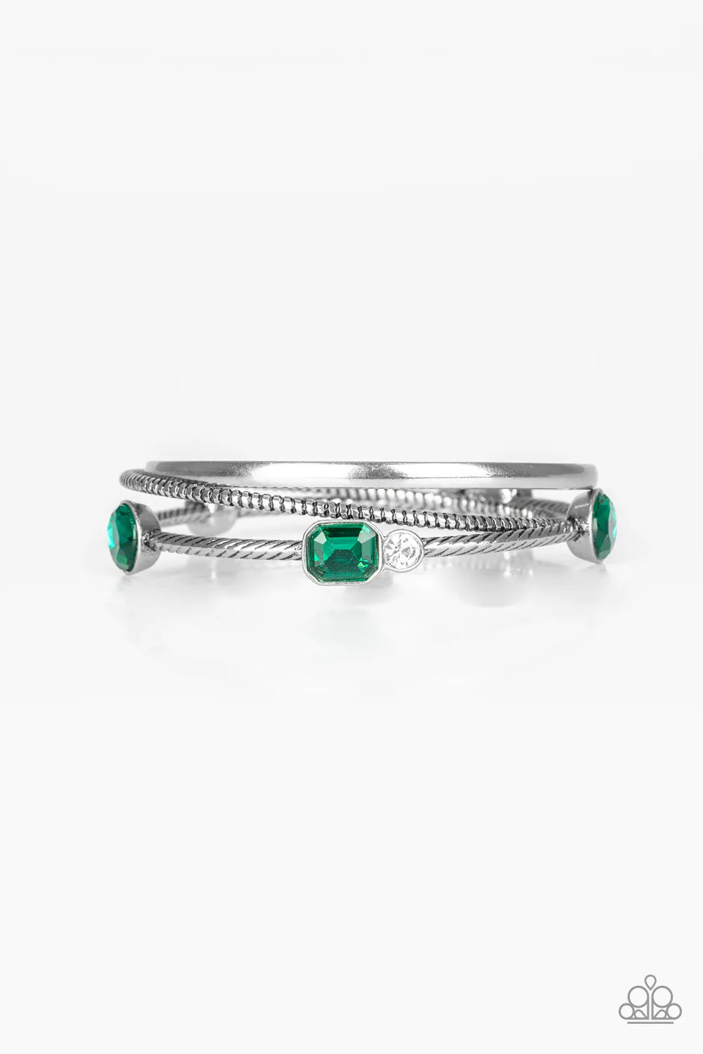 Paparazzi Bracelet ~ City Slicker Sleek - Green