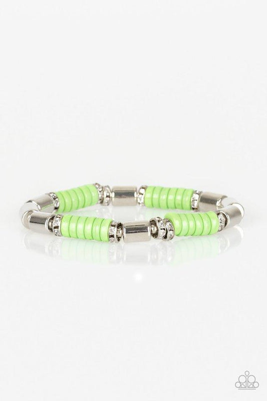 Pulsera Paparazzi ~ Whimsical Wanderer - Verde