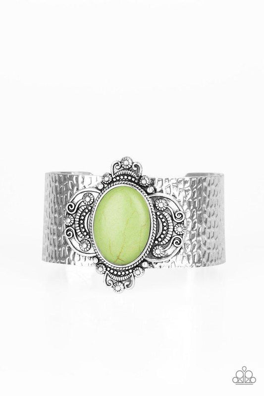 Pulsera Paparazzi ~ Yes I CANYON - Verde