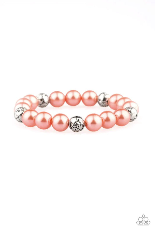 Paparazzi Bracelet ~ Rosy Radiance - Orange