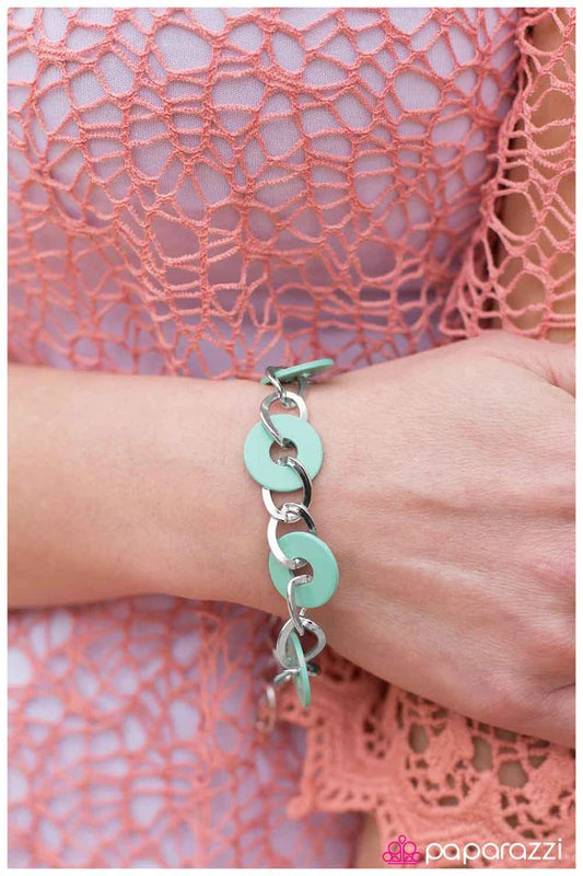 Pulsera Paparazzi ~ Divulgación total - Verde