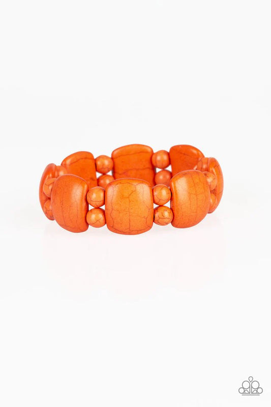 Paparazzi Bracelet ~ Dont Be So NOMADIC! - Orange