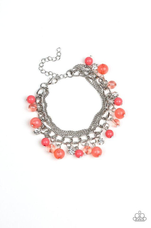 Pulsera Paparazzi ~ ¡Déjame MAR! - Naranja