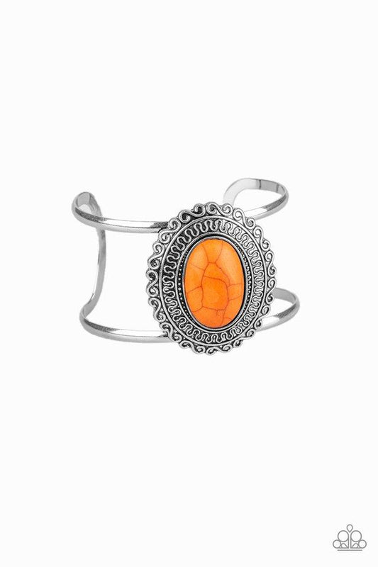 Pulsera Paparazzi ~ Extra EMPRESS-ive - Naranja