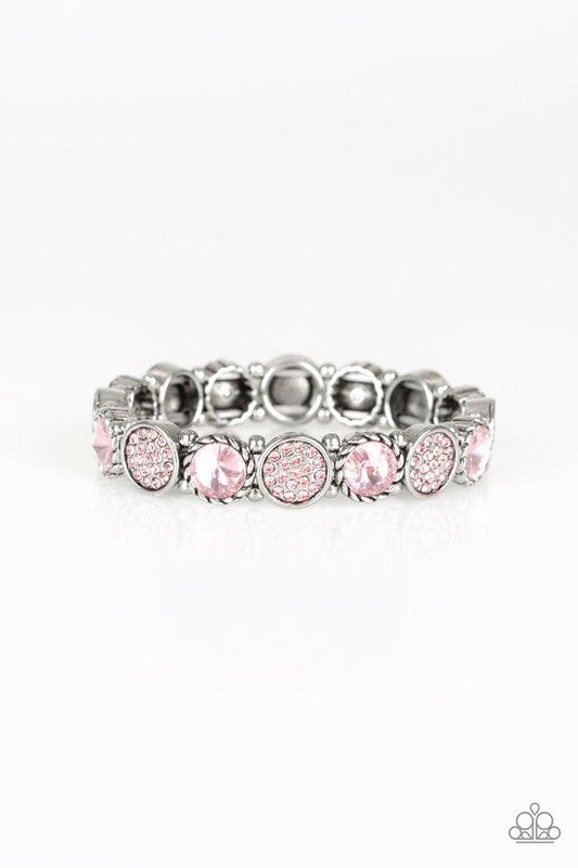 Paparazzi Bracelet ~ Take A Moment To Reflect - Pink