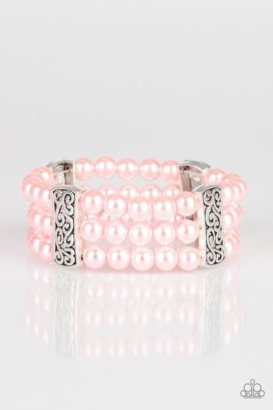 Pulsera Paparazzi ~ Ritzy Ritz - Rosa