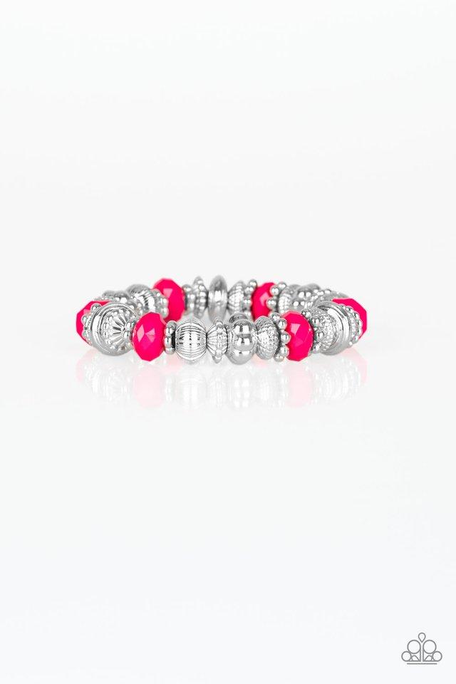 Paparazzi Bracelet ~ Live Life To The COLOR-fullest - Pink