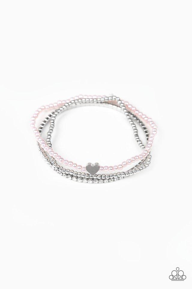 Pulsera Paparazzi ~ Más linda que Cupido - Rosa