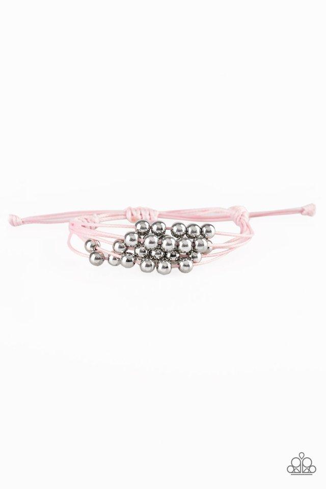 Paparazzi Bracelet ~ Without Skipping A BEAD - Pink