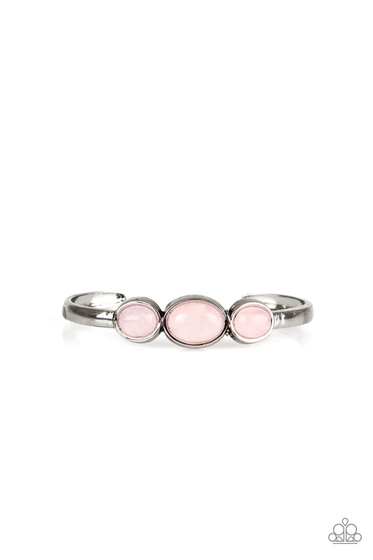 Paparazzi Bracelet ~ ROAM Rules - Pink