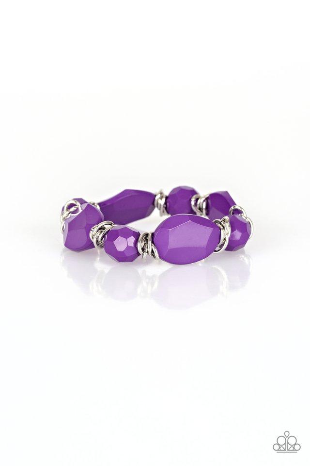 Paparazzi Bracelet ~ Savor The Flavor - Purple