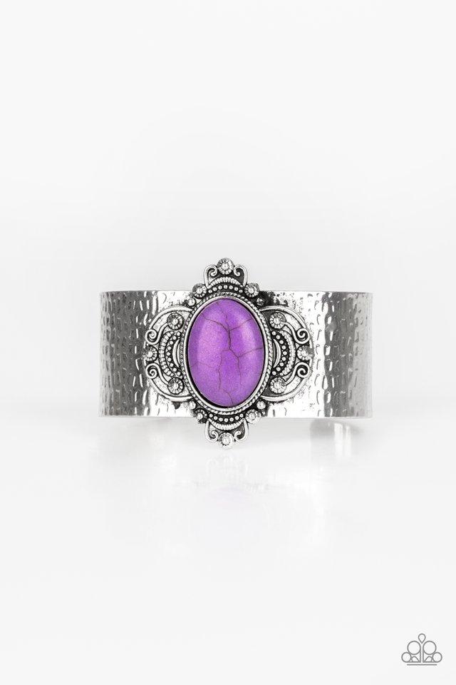 Paparazzi Bracelet ~ Yes I CANYON - Purple