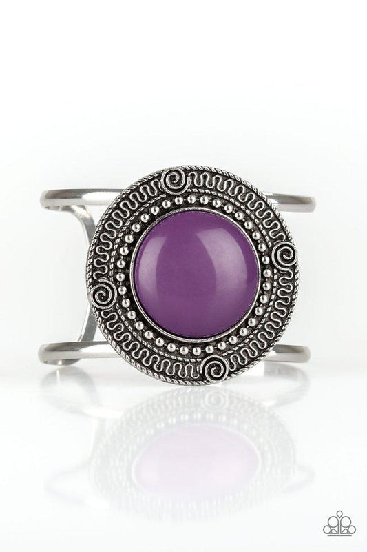 Paparazzi Bracelet ~ Tribal Pop - Purple