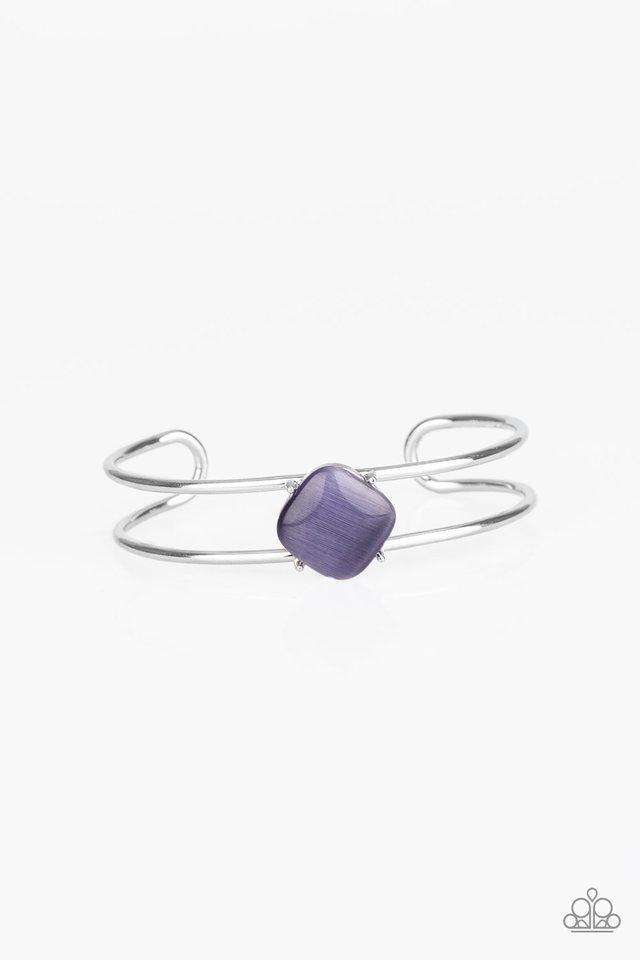 Paparazzi Bracelet ~ Turn Up The Glow - Purple