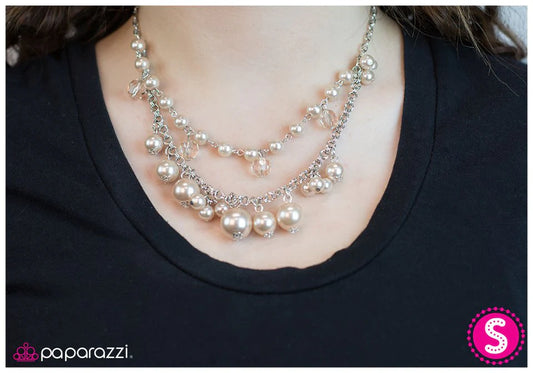 Paparazzi Necklace ~ High Society - Brown