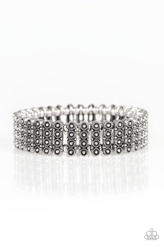 Pulsera Paparazzi ~ Rise With The Sun - Plata