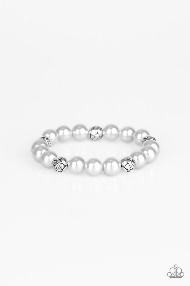 Paparazzi Bracelet ~ Poised For Perfection - Silver
