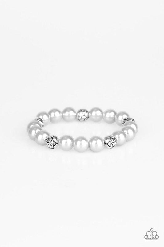 Paparazzi Bracelet ~ Poised For Perfection - Silver