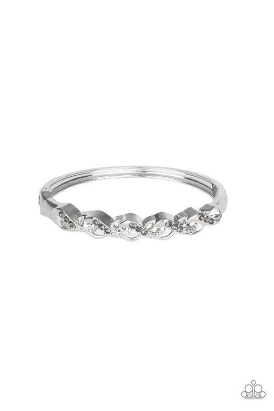 Paparazzi Bracelet ~ Infinite Sparkle - Silver