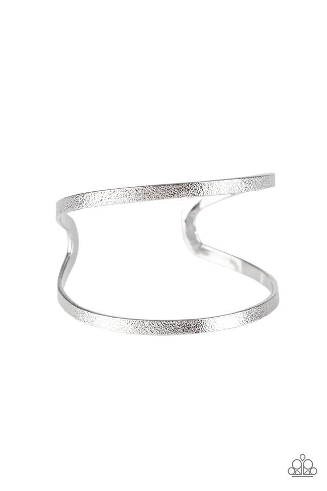 Pulsera Paparazzi ~ Diosa de Granada - Plata