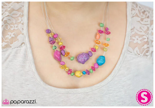 Paparazzi Necklace ~ Keep Your Composure - Multi